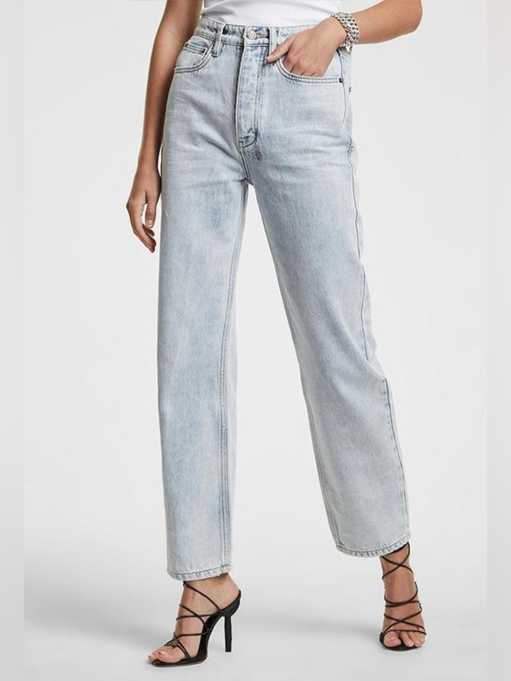 Ksubi Brooklyn Jean Muse Wash Relaxed Straight Leg Size 27